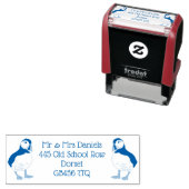 パフィン ミスター＆ミセス 返送先住所 セルフインキングスタンプ (インサイチュ)