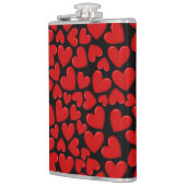 パフィーハート フラスク (左)