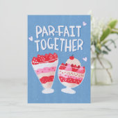 パフェ・トゥギャザー・キュート・バレンタイン・アニバーサリー・ラブ シーズンカード (スタンド正面)