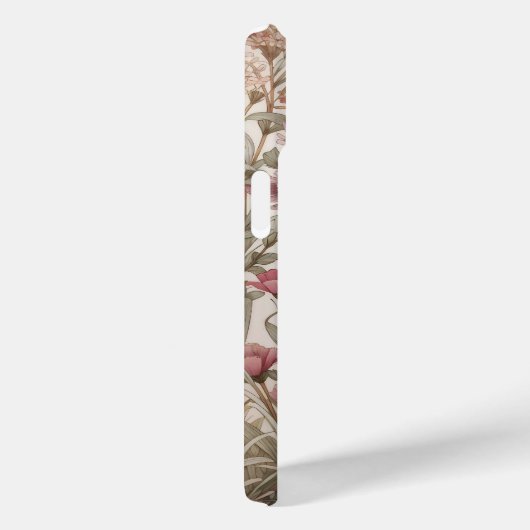 パフエレガントィンウィリアムモリスインスパイアフローラ Case-Mate iPhoneケース (裏面 / 右)