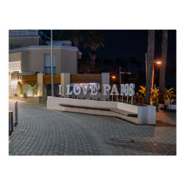 パフォスのサインが大好き ポスター