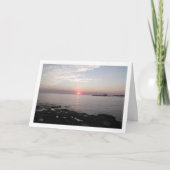 パフォスの夕日 カード (正面)