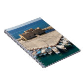 パフォスキャッスル&ハーバー – オリジナル写真 ノートブック (右側)