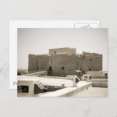 パフォス城 ポストカード (正面/裏面)