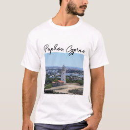 パフォス灯台とシグネチャー Tシャツ
