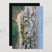 パフォス、アナベルホテル、キプロス 招待状 (正面/裏面)