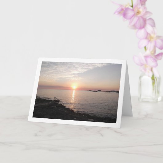 パフォス, キプロスでの夕陽 カード (蘭)