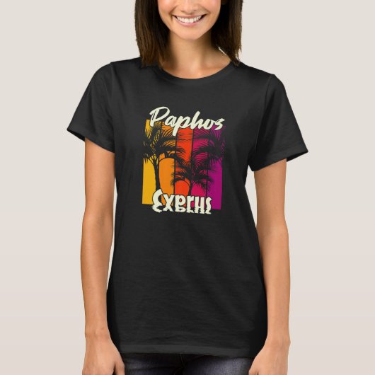 パフォス キプロス 3 Tシャツ (正面)