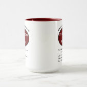 パフォパーソナライズされたーミングアーツ先生 マグカップ (中央)