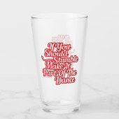 パフォーマンスの一部 タンブラーグラス (裏面)