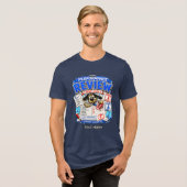 パフォーマンスレビュー 個人名入り おもしろ オフィス トライブレンドTシャツ (正面全面)