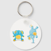 パフォーマンス象 キーホルダー (正面)