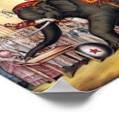 パフォーマンス象 ポスター (角)