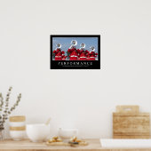 パフォーマンス:感動的引用文 ポスター (キッチン)