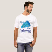 パフォーマーのために大声で叫ぶ Tシャツ (正面フル)
