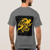 パフォ走ーマンスTシャツ – 通気性と軽量 Tシャツ (裏面)