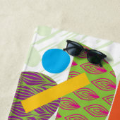 パフガールカラフルビーチタオル ビーチタオル (インサイチュ)