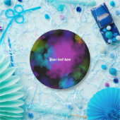 パフズオブカラーメイクアップ美しいシックなグラマーパーティー ペーパープレート (パーティー)