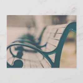 パフランスのークベンチ ポストカード