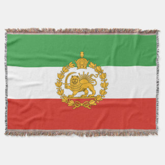 パフラヴィー朝イランの帝国章のスローケット スローブランケット