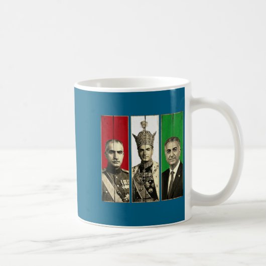 パフラヴィー朝3代 レザー・シャー コーヒーマグカップ (右)