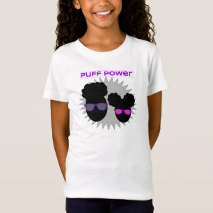 パフ力のデュオの娘のティー Tシャツ