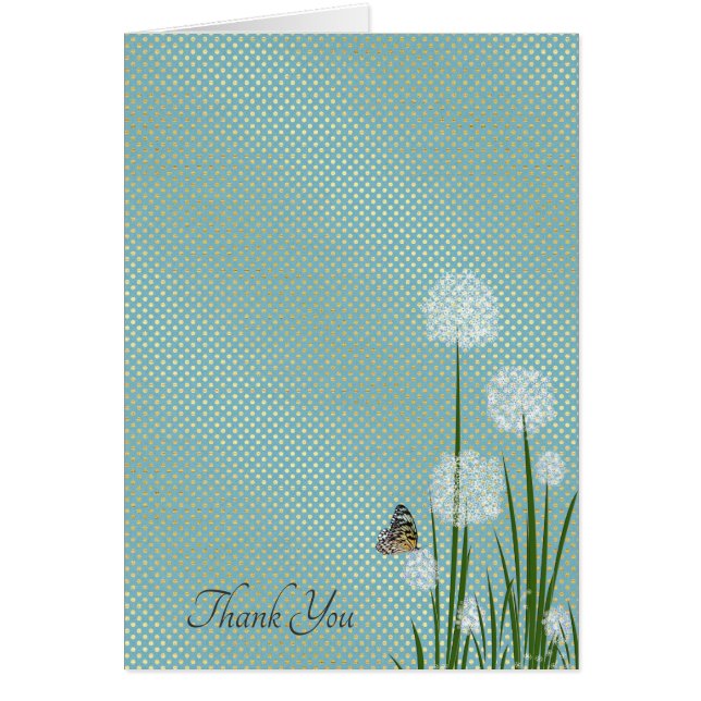 パフ感謝していの花の上の蝶 (正面)