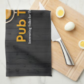 パブがお茶タオルを口にする キッチンタオル (四つ折り)