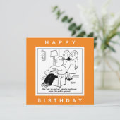 パブが漫画を開くと夫が起きて行く カード (スタンド正面)