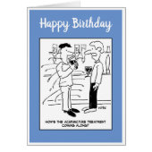 パブで鍼治療を受ける人 (正面)