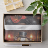 パブのス遊テームパンクブルドッグのギター –  薄葉紙 (ギフト)