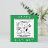 パブのモリス踊り。モリス伝統的踊り カード (スタンド正面)