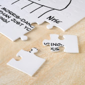 パブのモリス踊り。モリス伝統的踊り ジグソーパズル (側面)