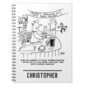 パブのモリス踊り。モリス伝統的踊り ノートブック (正面)