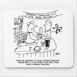 パブのモリス踊り。モリス伝統的踊り マウスパッド