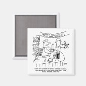 パブのモリス踊り。モリス伝統的踊り マグネット (正面/裏面)