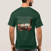 パブの床のマウス Tシャツ (裏面)