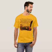 パブの床のマウス Tシャツ (正面フル)