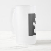 パブのStormerのマグ フロストグラスビールジョッキ (正面左)