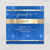 パブコッチルワインバードリンクレストランラッシュ スクエア名刺 (裏面)