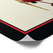 パブサインレッドバロンビアガーデン ポスター (角)