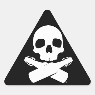 パブストーマートライアングルステッカー 三角形シール