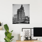 パブスト建物 ポスター (ホームオフィス)