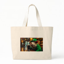 パブトートバッグに入った豚