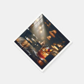 パブファッションドオールドドリンク誕生日 スタンダードカクテルナプキン (角)