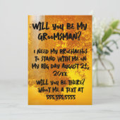 パブリおもしろいタチョビール 招待状 (スタンド正面)