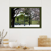 パブリックガーデングリーン ポスター (キッチン)