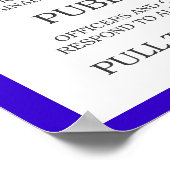 パブリックコールボックスポスター ポスター (角)