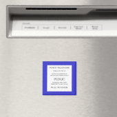 パブリックコールボックス記号 マグネット (インサイチュ (食洗機))