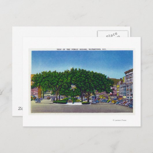 パブリックスクエアの表示# 2 ポストカード (正面/裏面)